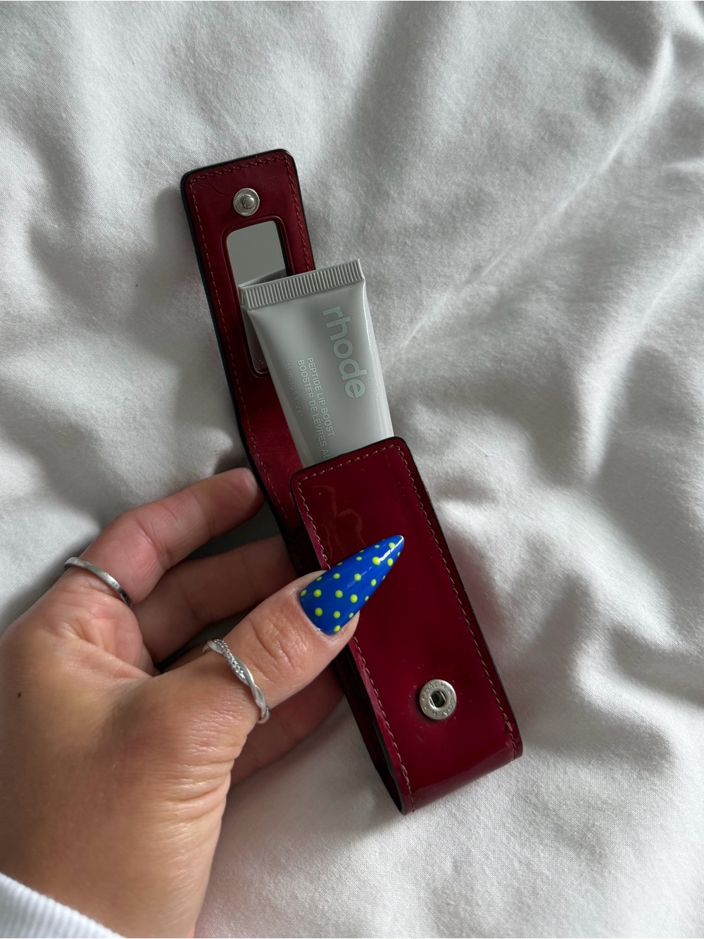 vintage Coach Lipstick Case with Mirror